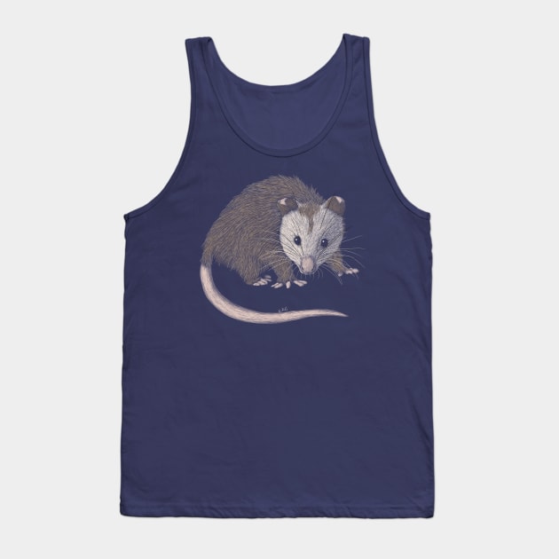 Opossum Tank Top by Walking in Nature